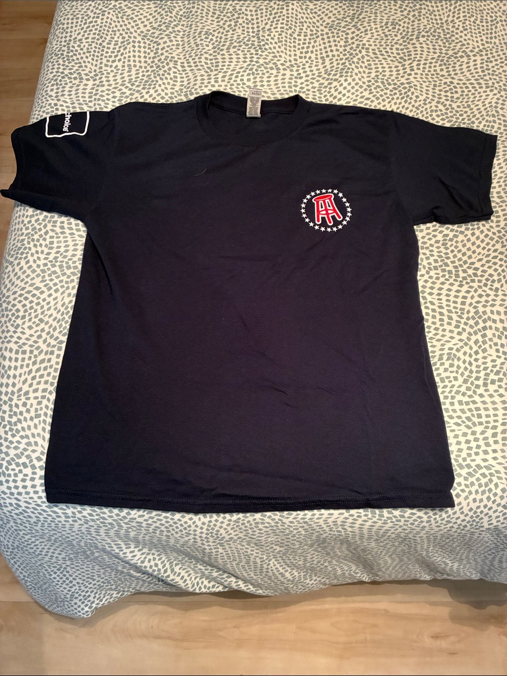 Navy Barstool Sportsbook Short Sleeve T-Shirt